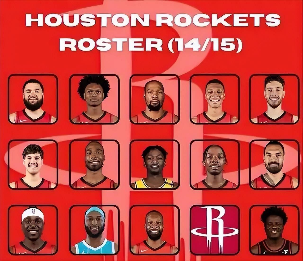 火箭锋线告急!5300万引援缺席揭幕战,杜兰特成唯一指望