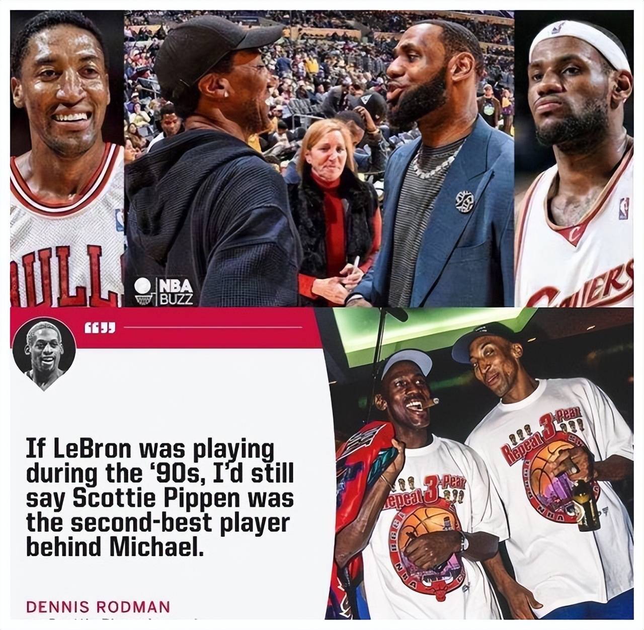 NBA历史胜率最高的二人组合,乔丹皮蓬胜率71.9%排名第四