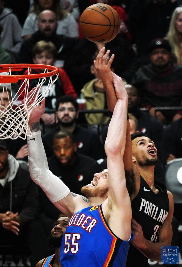 NBA常规赛丨开拓者胜雷霆