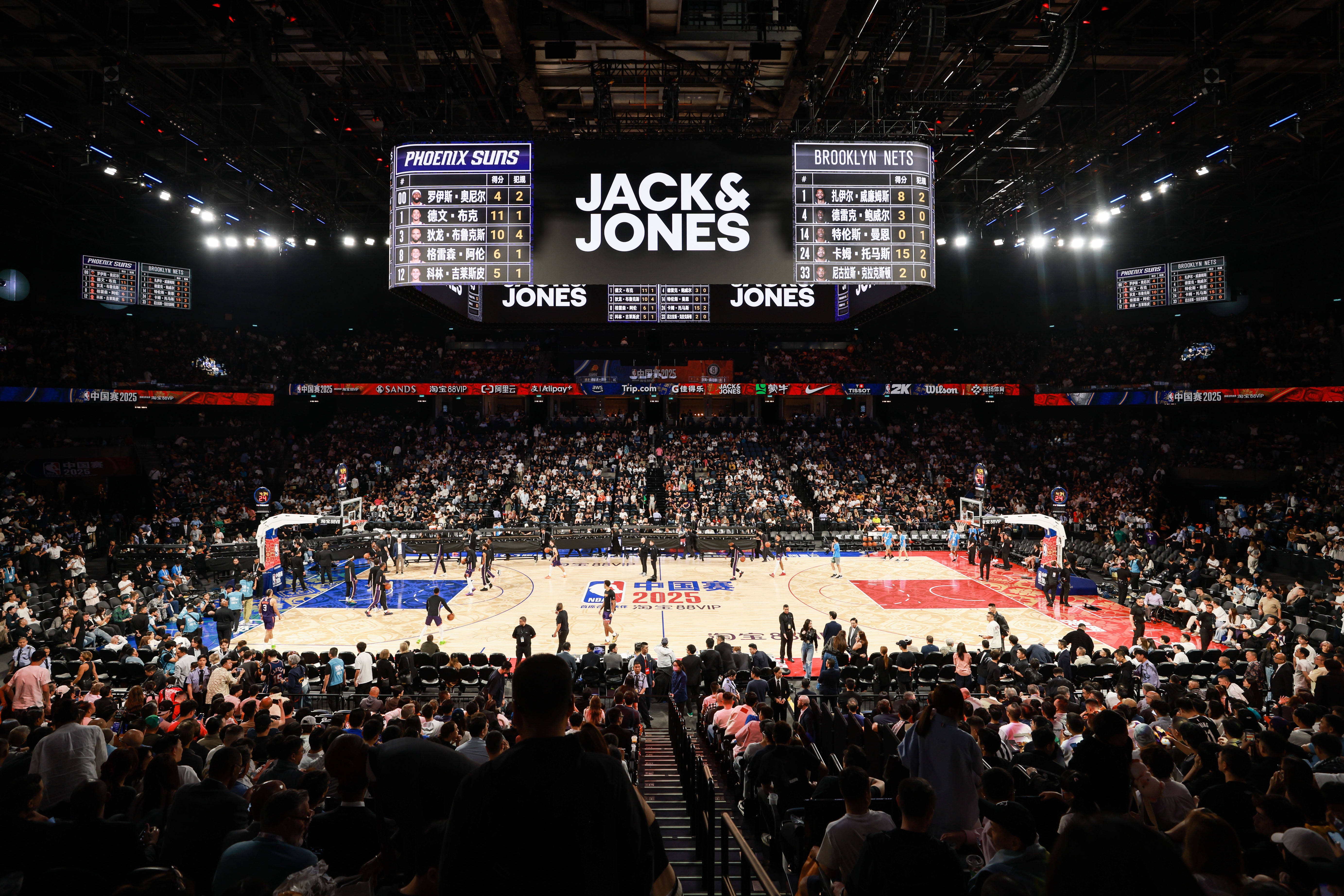 【向上穿越·无界登场】NBA中国官方市场合作伙伴JACK &amp; JONES，赋能NBA中国赛2025